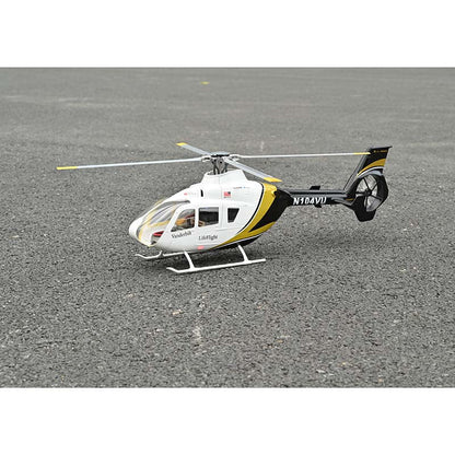 FlyWing EC-135 470L ACE GPS Scale RC Helicopter RTF - Black & White