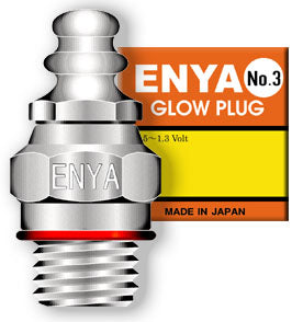 EP00003 Enya #3 Hot Glow Plugs Nitro Engine
