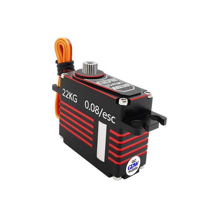 GDW-DS498MG GDW DS498MG 22kg 0.08sec Mini Metal HV Digital Servo Coreless Servo