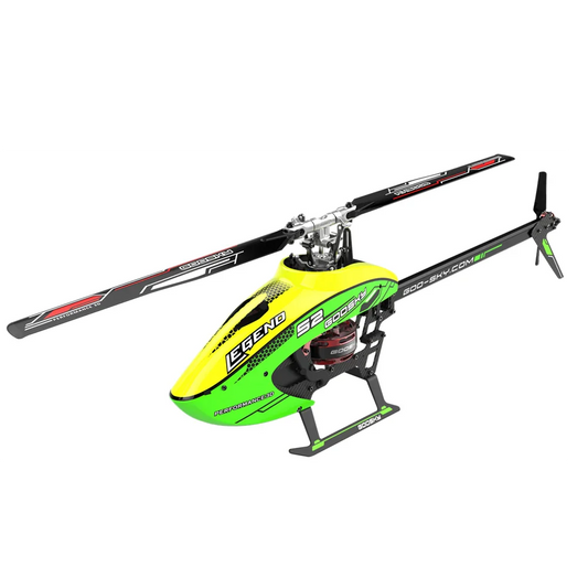GT-BAF000002 Goosky Legend S2 Helicopter (BNF) - Green and Yellow