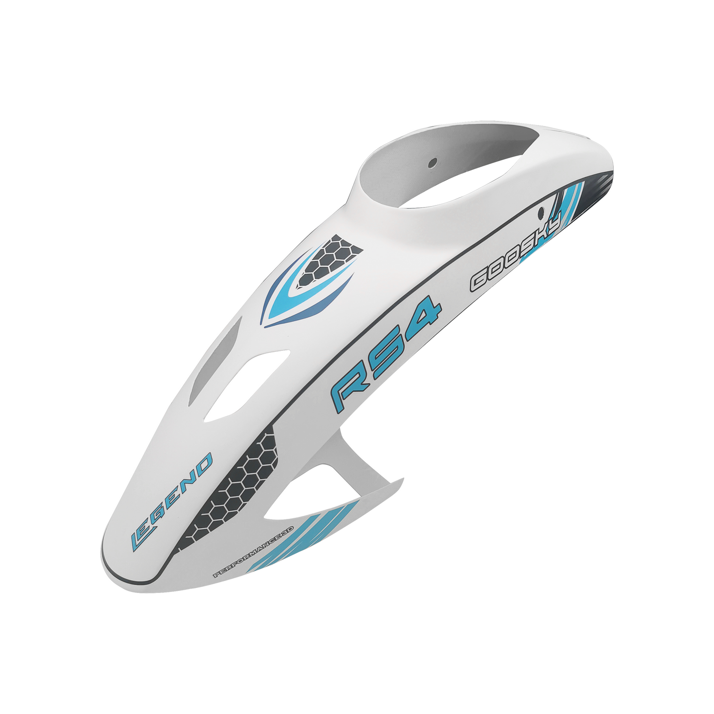 GT020074 Goosky RS4 Canopy Set  (White/Blue)