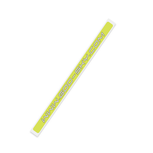 GT020152 Goosky RS4 Tail Boom Sticker (Yellow)