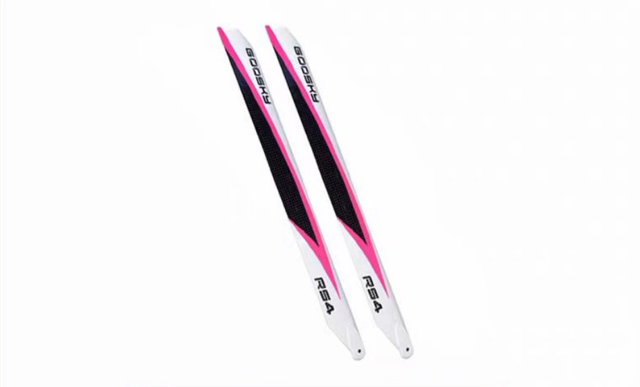 GT020173 Goosky RS4 Goosky 390 Carbon Main blade Set  (Pink)