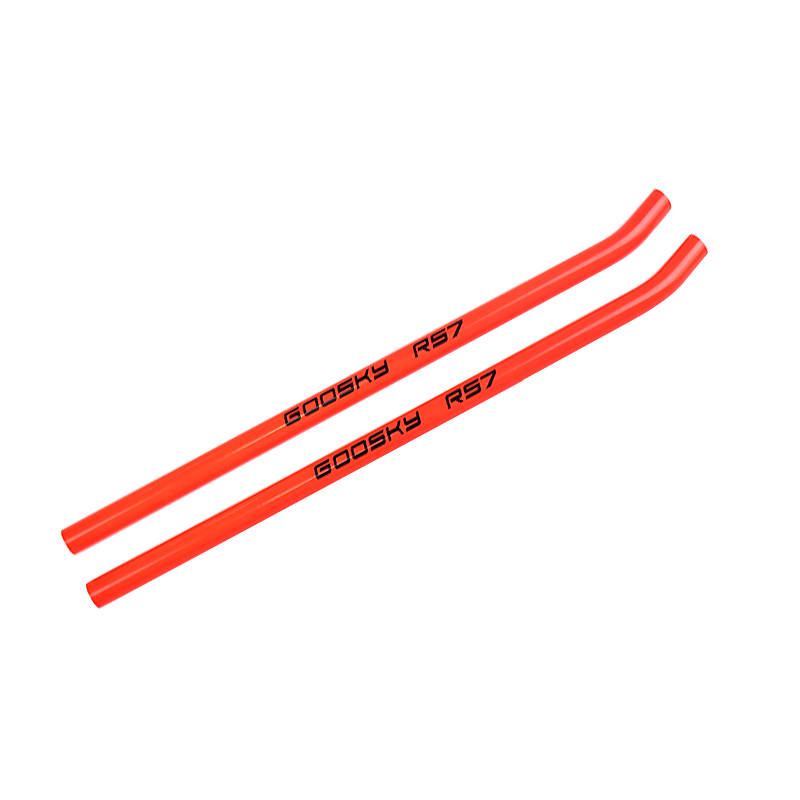 GT040146 Goosky RS7 Color Painted Skid Pipe (Orange)