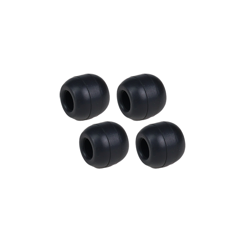 GT040192 Goosky RS7 Landing Skid Rubber Sleeve - Black (10mm)