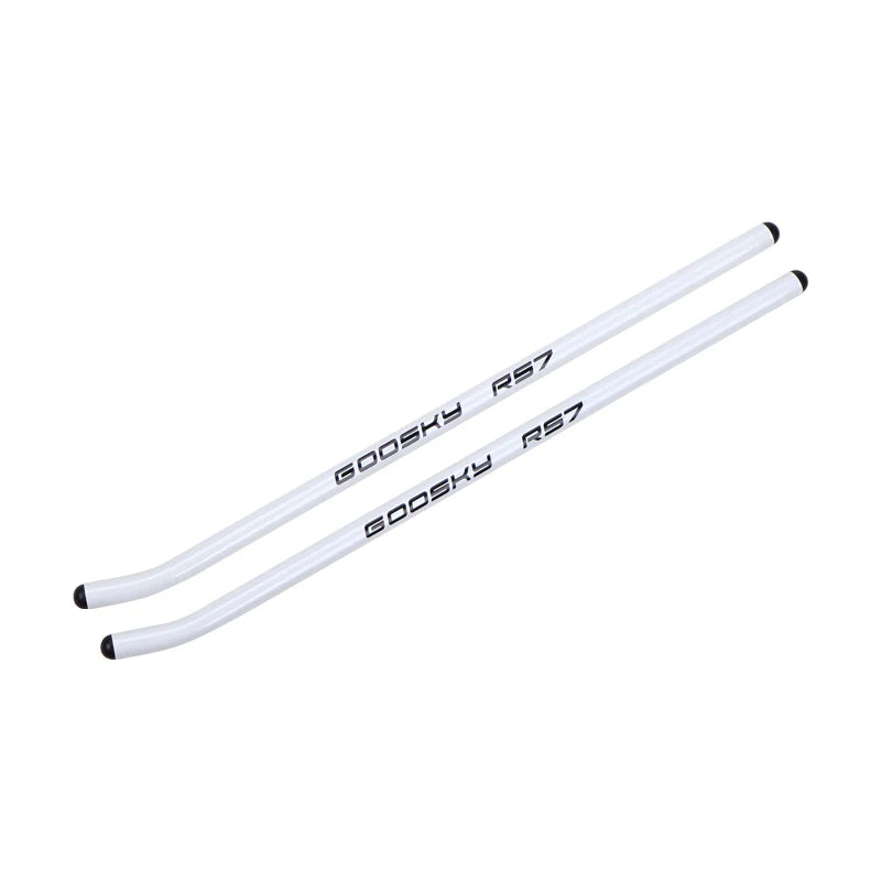 Goosky RS7 Ultra Skid Pipe Set White - GT040233
