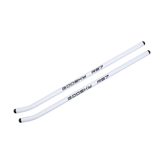 Goosky RS7 Ultra Skid Pipe Set White - GT040233