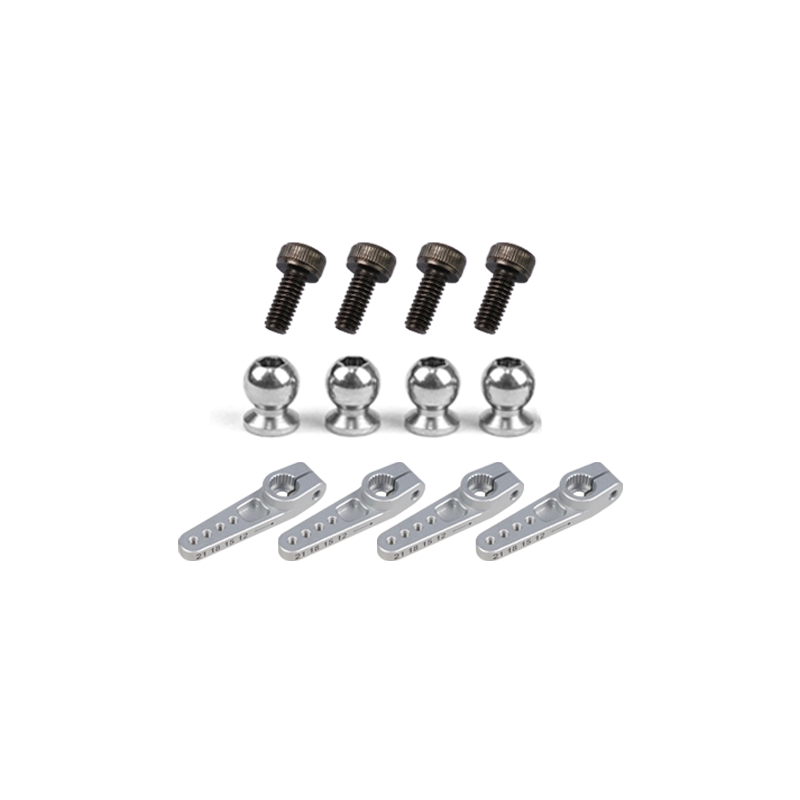 Goosky RS7 Ultra Metal Servo Arm Set (25T / 6 mm) - GT040270