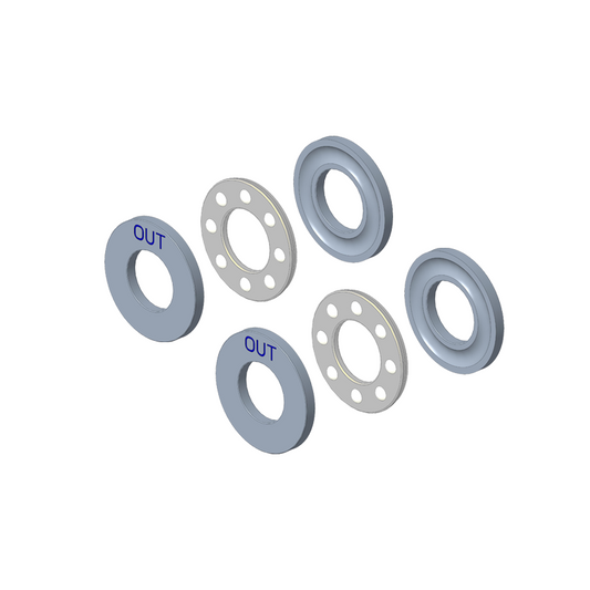 GT060009 RS5 Flat Thrust bearing Set-F8-16M