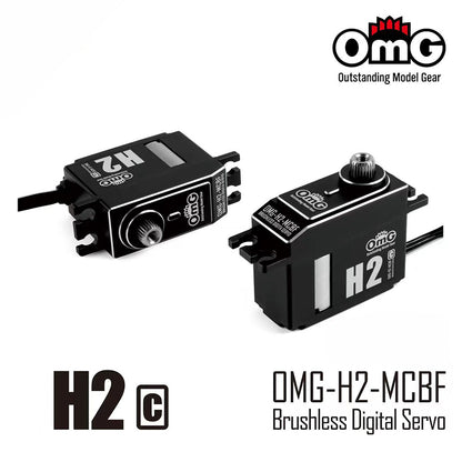 OMG-H2-MCBF OMG H2-C 14KG 0.08sec helicopter swashplate brushless mini servo