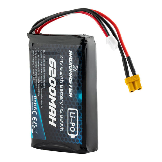 RadioMaster 6200mAh 2S 7.4V LiPo Transmitter Battery for Boxer / TX16S