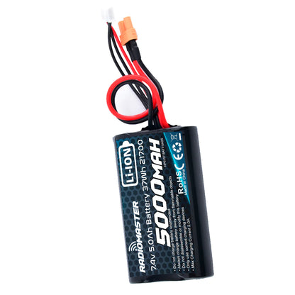RadioMaster 21700 5000mAh 2S Li-ion Battery for TX16S / TX12 MKII