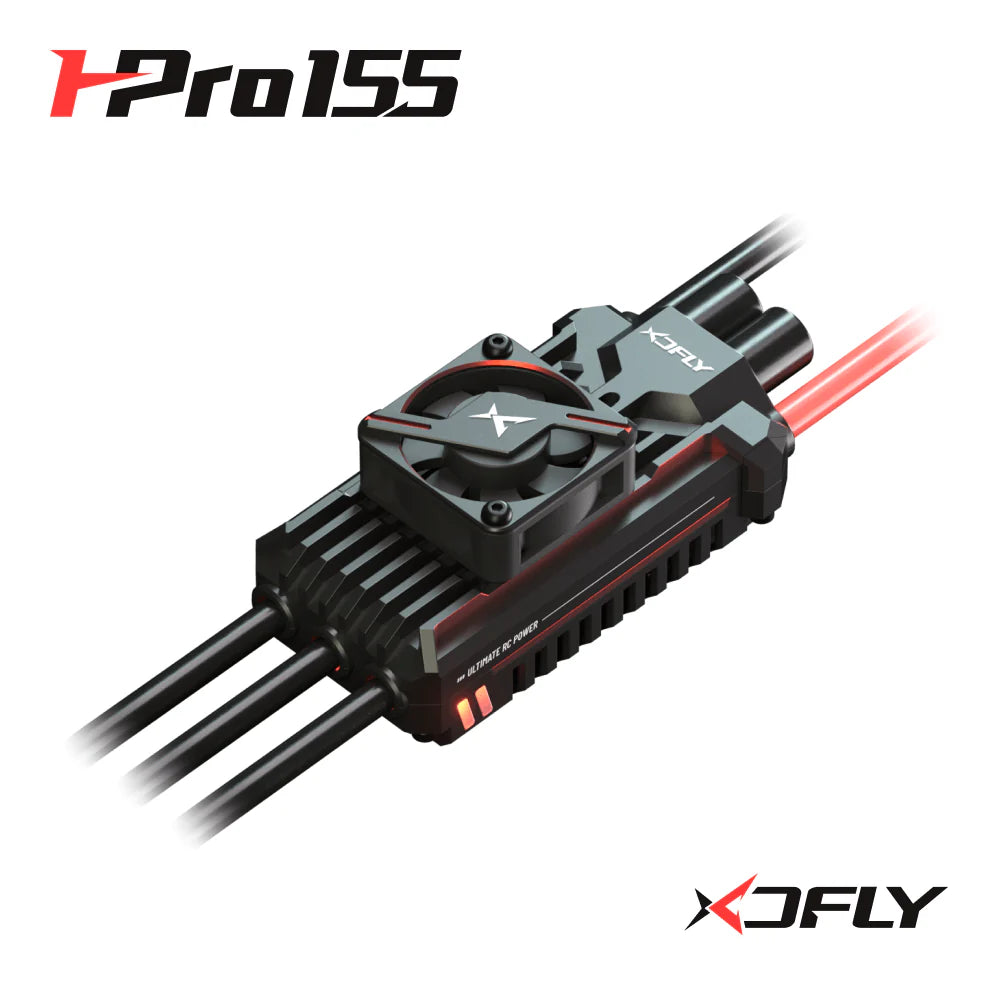 XDFly HPRO 155A ESC 3-8S SBEC For RC Helicopter 550-580 Class