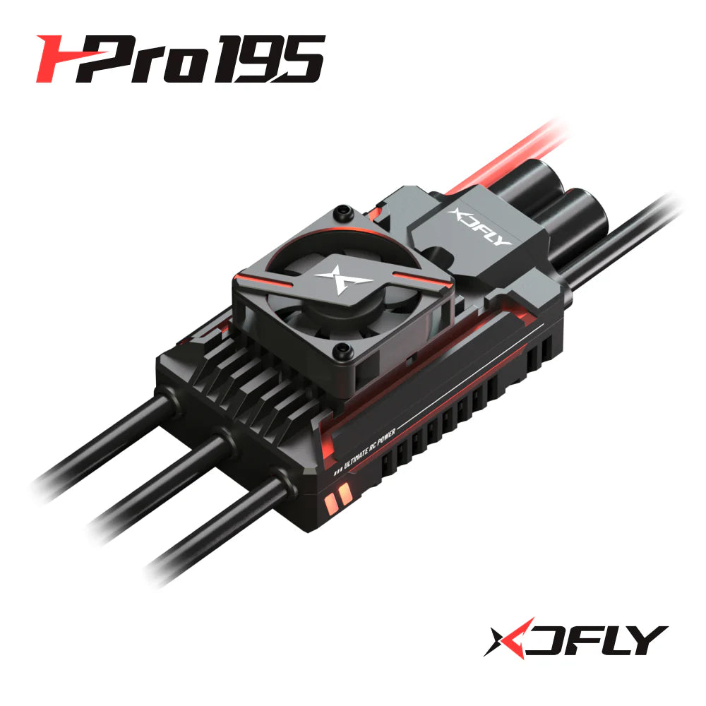 XDFly HPRO 195A ESC HV 6-14S For RC Helicopter 600-700 Class