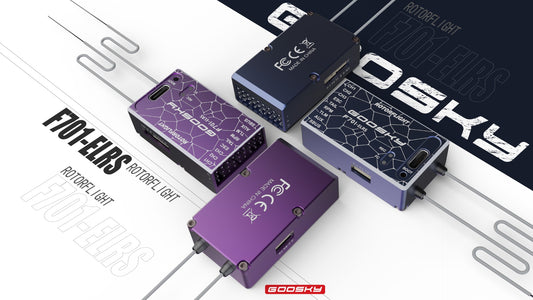 GT040268 / GT040269 – Goosky F701-ELRS Rotorflight Flight Controller (F722 + Built-in ELRS)