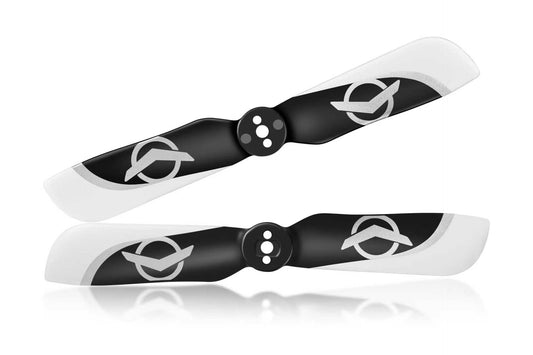 Azure Power AZ-111045 45mm PPA CF Tail Blades - Goosky S2 / OMP M2 / Stratos 200