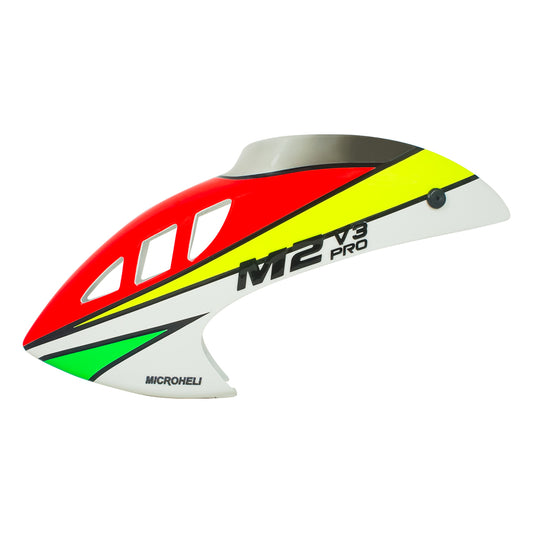 Microheli Airbrush Fiberglass FreeStyle Canopy for OMP Hobby M2 V3 Sport / Pro – MH-M2V3080FT