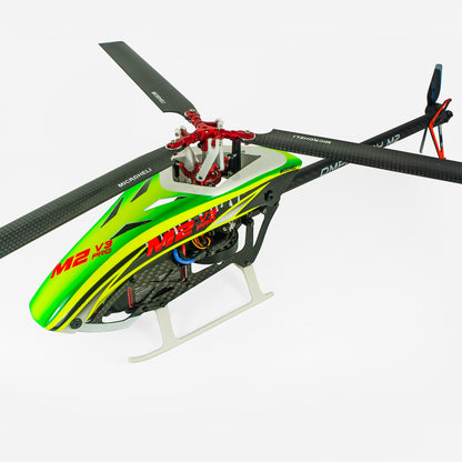 Microheli Airbrush Fiberglass King Cobra Blood Canopy for OMP Hobby M2 V3 Sport / Pro – MH-M2V3080KCB