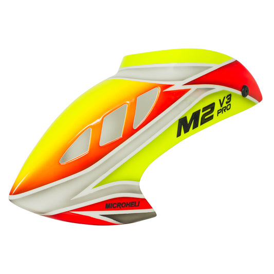 Microheli Airbrush Fiberglass Phoenix Canopy for OMP Hobby M2 V3 Sport / Pro – MH-M2V3080PN
