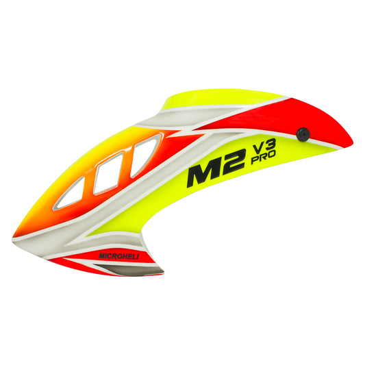 Microheli Airbrush Fiberglass Phoenix Canopy for OMP Hobby M2 V3 Sport / Pro – MH-M2V3080PN
