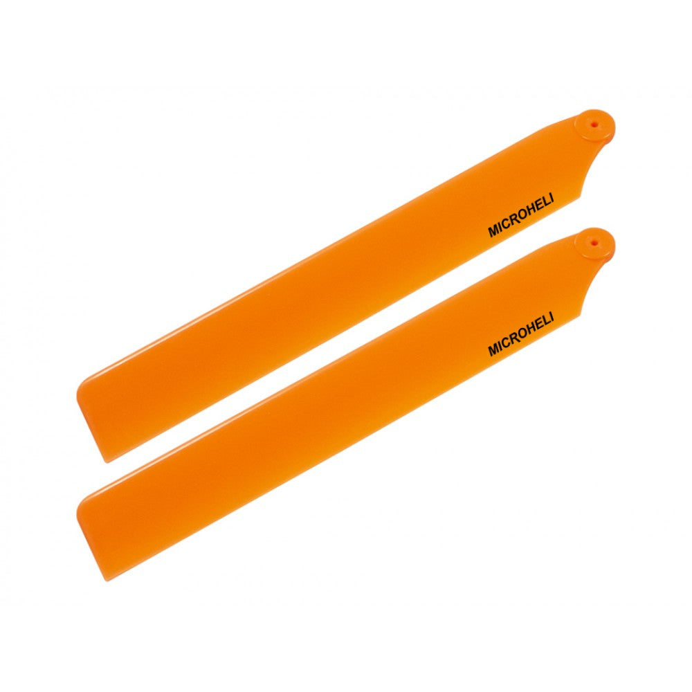 MH-OMM1003OR Microheli Plastic Main Blade 126mm (ORANGE) - OMP HOBBY M1 / EVO / GOOSKY S1