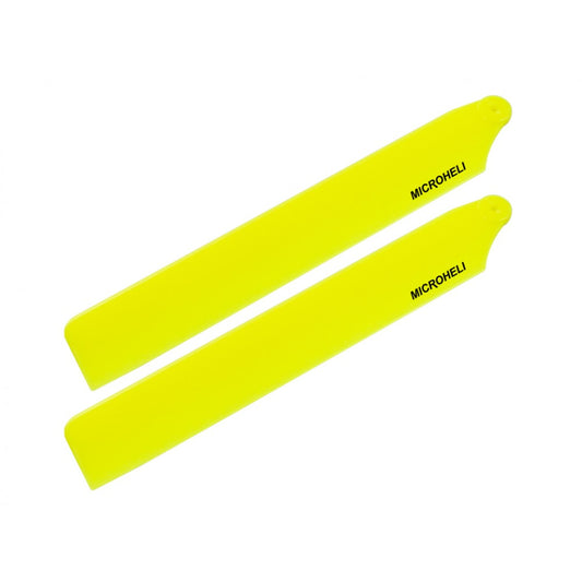 MH-OMM1003YL Microheli Plastic Main Blade 126mm (YELLOW) - OMP HOBBY M1 / EVO / GOOSKY S1