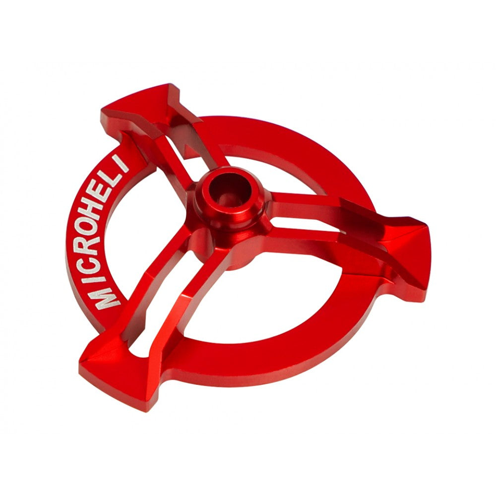 MH-OMM1112SL Microheli OMP HOBBY M1 / EVO / GOOSKY S1 CNC Aluminum Swashplate Leveler (RED)