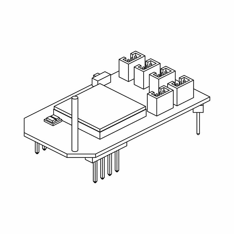 OMPHOBBY M2 3D Helicopter Flight Control PCB Board set OSHM2071 - Ohio Model Planes