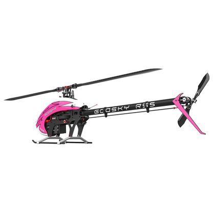 BAF060004 Goosky Legend RS5 Kit Pink Version With Azure 560mm Main Blades / Azure 95mm Tail Blades