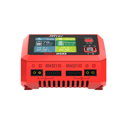Hitec RDX2 200 Dual Port 200W Charger