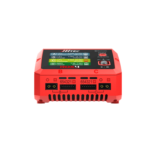 Hitec RDX4 400W Four Port Charger