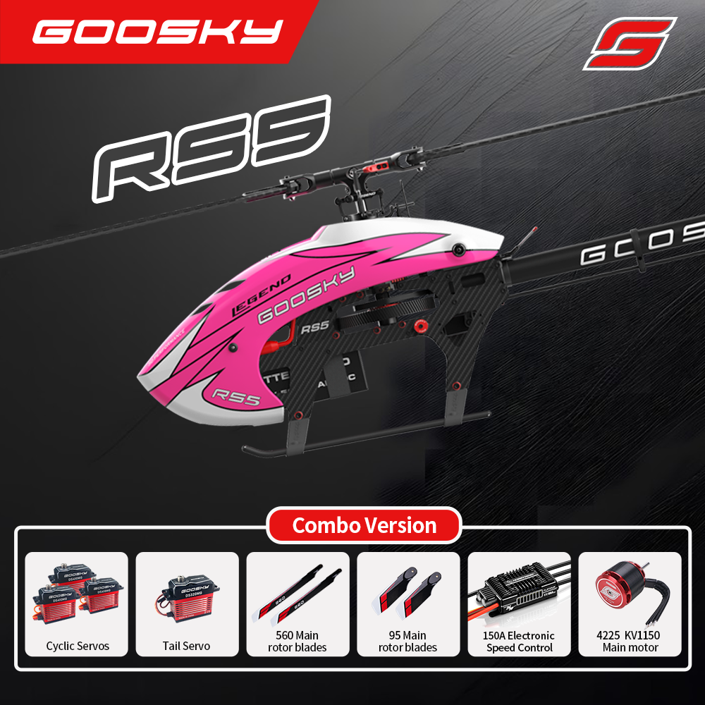 BAF990002 Goosky RS5 Pink Combo 1 - 4225/1150KV 6S
