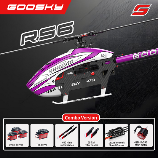 BAF990020 Goosky RS6 Purple Combo 2 - 4230/550KV 12S