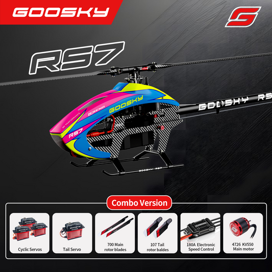 BAF990015 Goosky RS7 Pink Combo 1 - 4726/550KV 12-14S