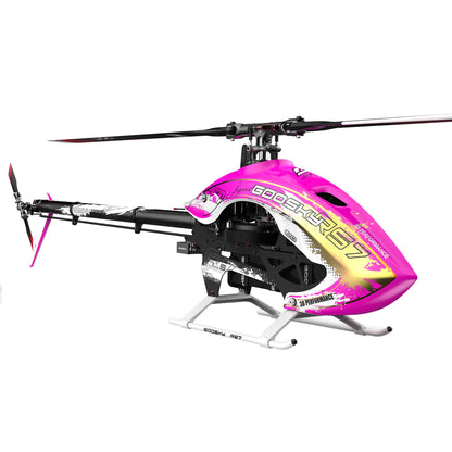 Goosky RS7 ULTRA Helicopter Kit w/o Blades – Pink