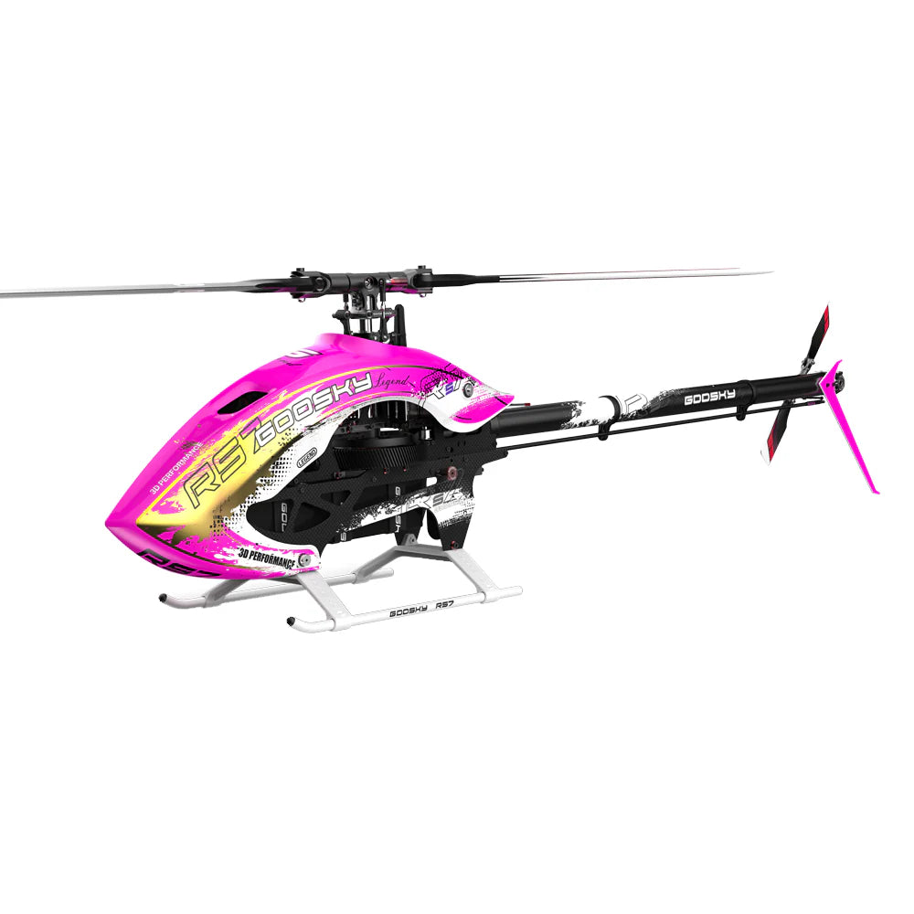 Goosky RS7 ULTRA Helicopter Kit w/o Blades – Pink