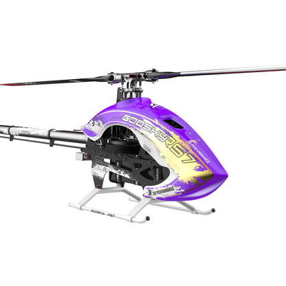 Goosky RS7 ULTRA Helicopter Kit w/o Blades – Purple