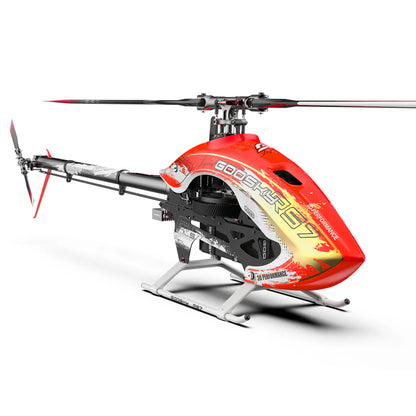 Goosky RS7 ULTRA Helicopter Kit w/o Blades – Orange