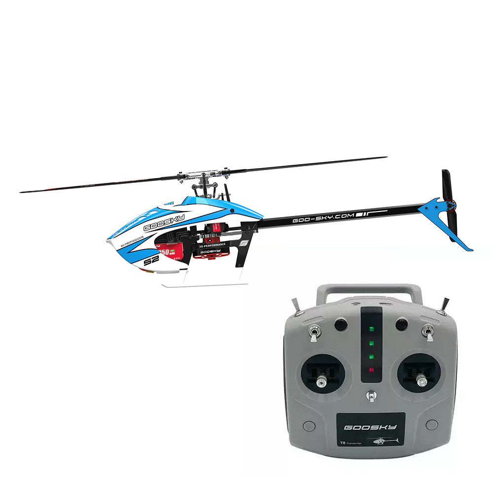 BAF080005 Goosky S2 Max Helicopter (RTF) - Blue