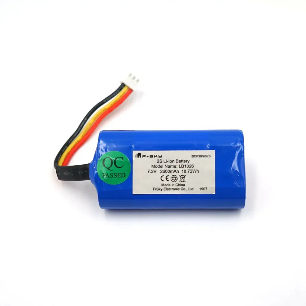 FSK-01180209 FrSky X14 2S 18650 Battery (7.2V-2600mAh)