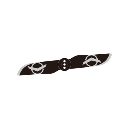 Azure Power AZ-111045 45mm PPA CF Tail Blades - Goosky S2 / OMP M2 / Stratos 200