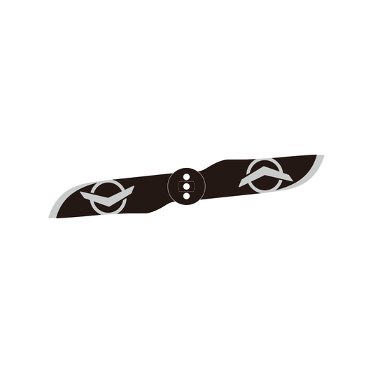 Azure Power AZ-111045 45mm PPA CF Tail Blades - Goosky S2 / OMP M2 / Stratos 200