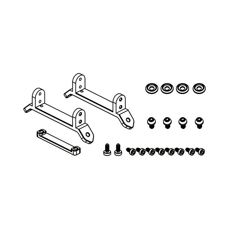 OMPHOBBY M2 3D Helicopter Metal landing skid frame (1set) OSHM2026 - Ohio Model Planes