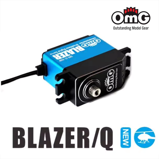 OMG-ST-HQBF OMG Blazer 18KG 0.04sec Brushless Full Size Helicopter Tail Servo (Blue)