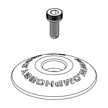 OMPHOBBY M2 3D Helicopter Metal head stopper (1set) OSHM2006 - Ohio Model Planes