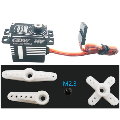 GDW-DS295MG GDW DS295MG 4KG High Speed Metal HV Digital Coreless Micro Servos Tail Servo