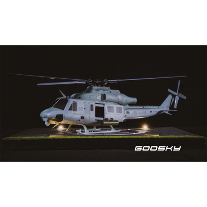 BAF050001-A Goosky E2 UH-1Y Venom BNF Helicopter with Carrying Case