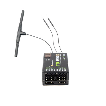 FSK-03022021 FrSky 2.4G 900M Tandem Dual-Band Receiver TD R10 Receiver with 10 Channel Ports