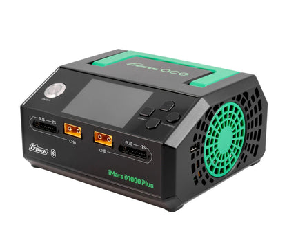GEAD1000-PLUS Gens Ace iMars D1000 Plus G-Tech Smart Dual AC Charger (7S/25A) (AC-1000W)