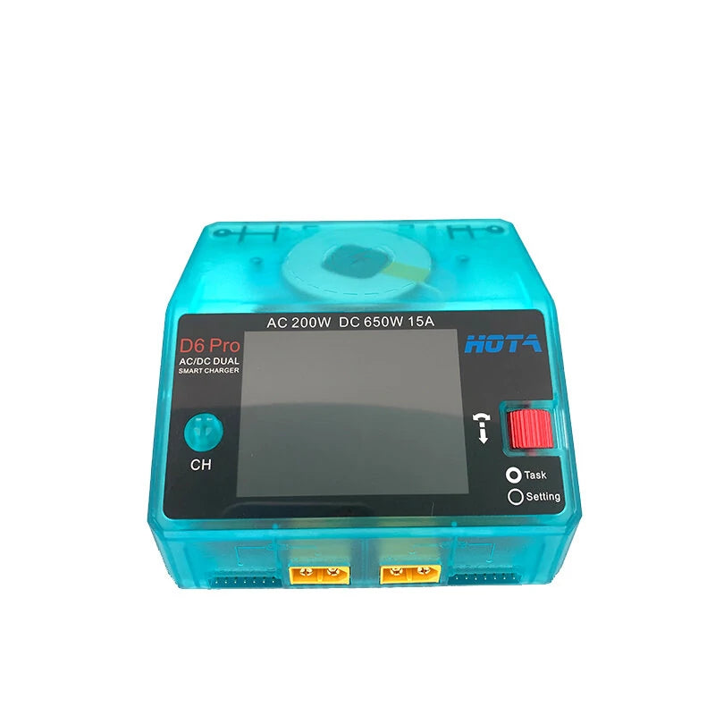 HOT-D6Pro HOTA D6 Pro AC 200W DC 650W 15A Wireless Lipo Battery Charger